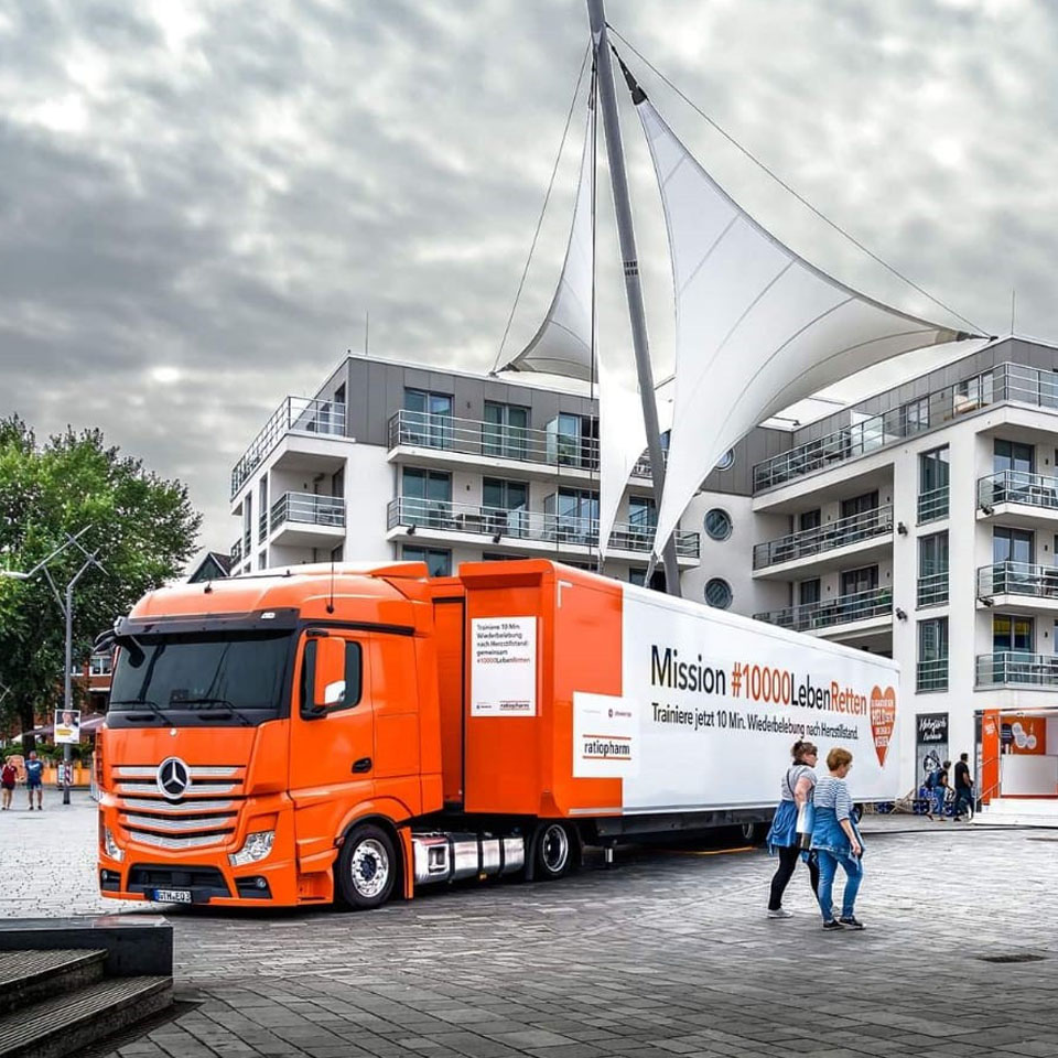 Roadshow Marketing, Eventkonzeption, Showtruck